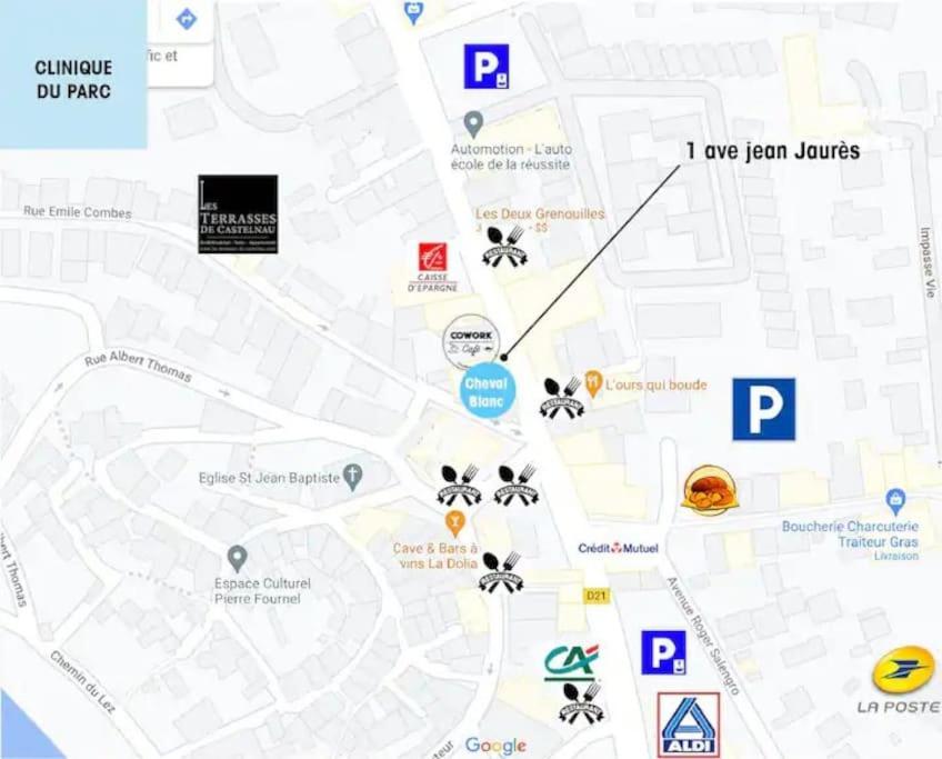 Bel Appart Fonctionnel Et Lumineux En Centre Ville, Clinique Et Tram A 5 Mn, Situation Ideale ! Castelnau-le-Lez Eksteriør bilde